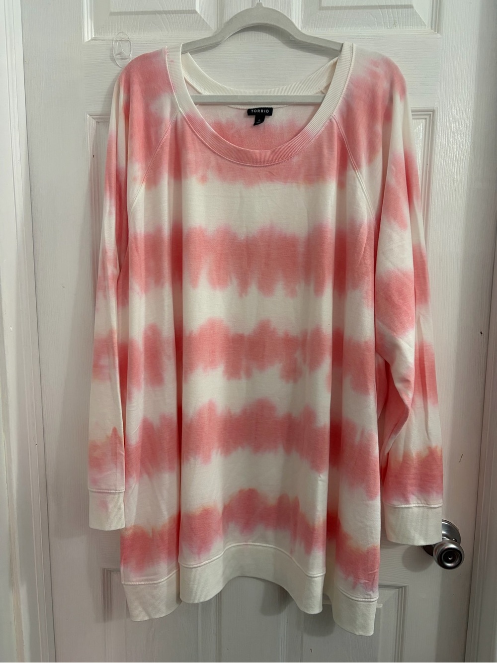 Torrid Pink Tie-Dye Long Sleeve Top. Size 6X